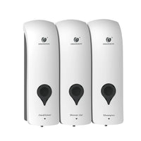 Distributeur de Savon Mural Sans Perçage Multi-Réservoirs