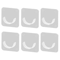 Support de Tringle Rideau Adhésif Sans Perçage, Lot de 2, 6 ou 8 Pièces
