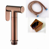 Douchette WC Shattaf Inox Or Rose Brillant