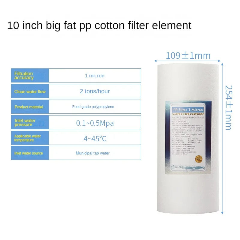 Système de Filtration Toute la Maison, Boîtier 10 ou 20 Pouces