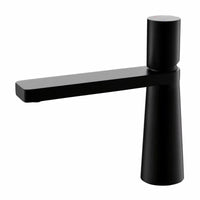 Mitigeur Lavabo Conique Laiton Bec Plat, Modèle Haut ou Court, 5 Finitions