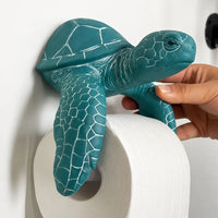Porte-Papier Toilette Mural Animaux Marins Tortue Requin Pieuvre