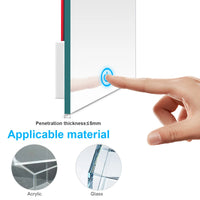 Bande LED COB 12 V Tactile Miroir et Sous Meuble, 1-5 m