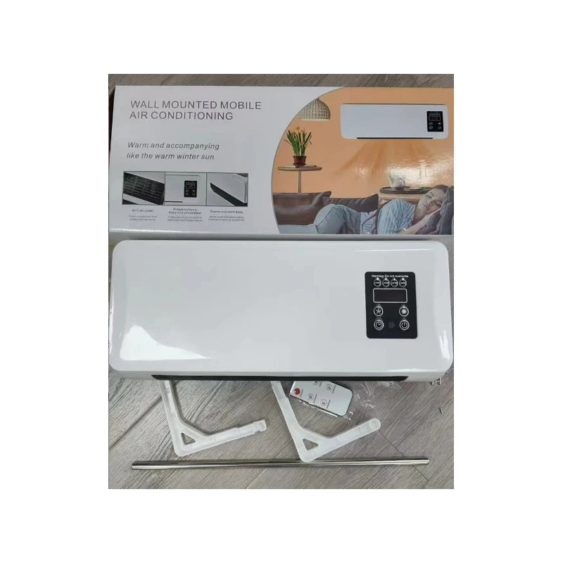 Radiateur Soufflant Mural Salle de Bain avec Télécommande et Minuterie 1500 W