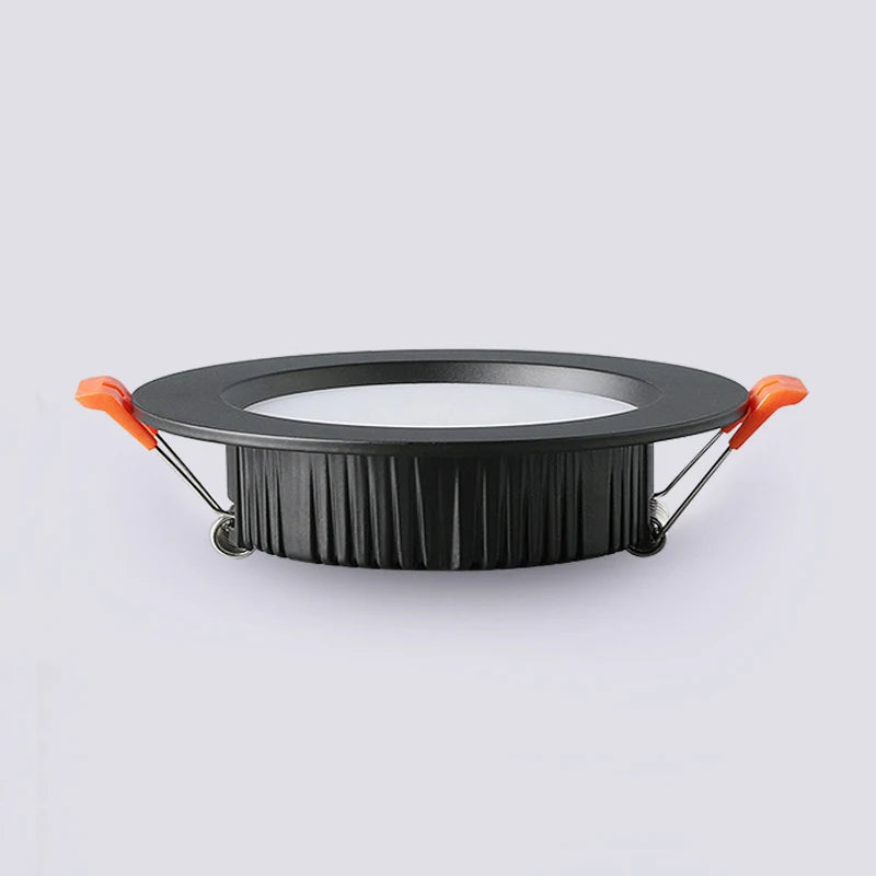 Downlight LED Cuisine Encastré Lot de 6 Blanc Noir