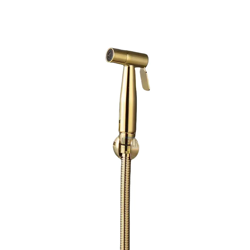Douchette WC Eau Froide avec Flexible 1,5 m et Support, 8 Finitions