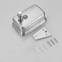 Distributeur de Savon Mural en Inox 304, 3 Contenances, 6 Finitions