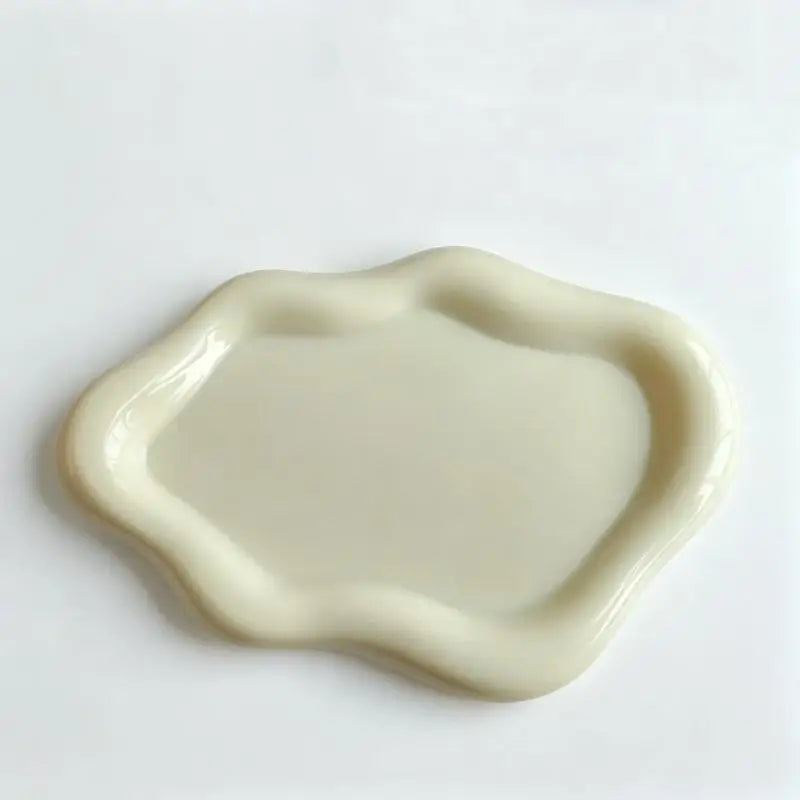 Plateau Miroir Nuage Argenté, Blanc, Crème ou Rose