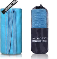 Serviette de Bain Microfibre Séchage Rapide avec Pochette, 4 Tailles