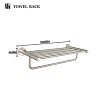 Accessoires Salle de Bain Nickel Brossé à Choisir par Pièce