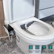 Bidet WC Non Électrique Autonettoyant à Double Buse, Pression Réglable